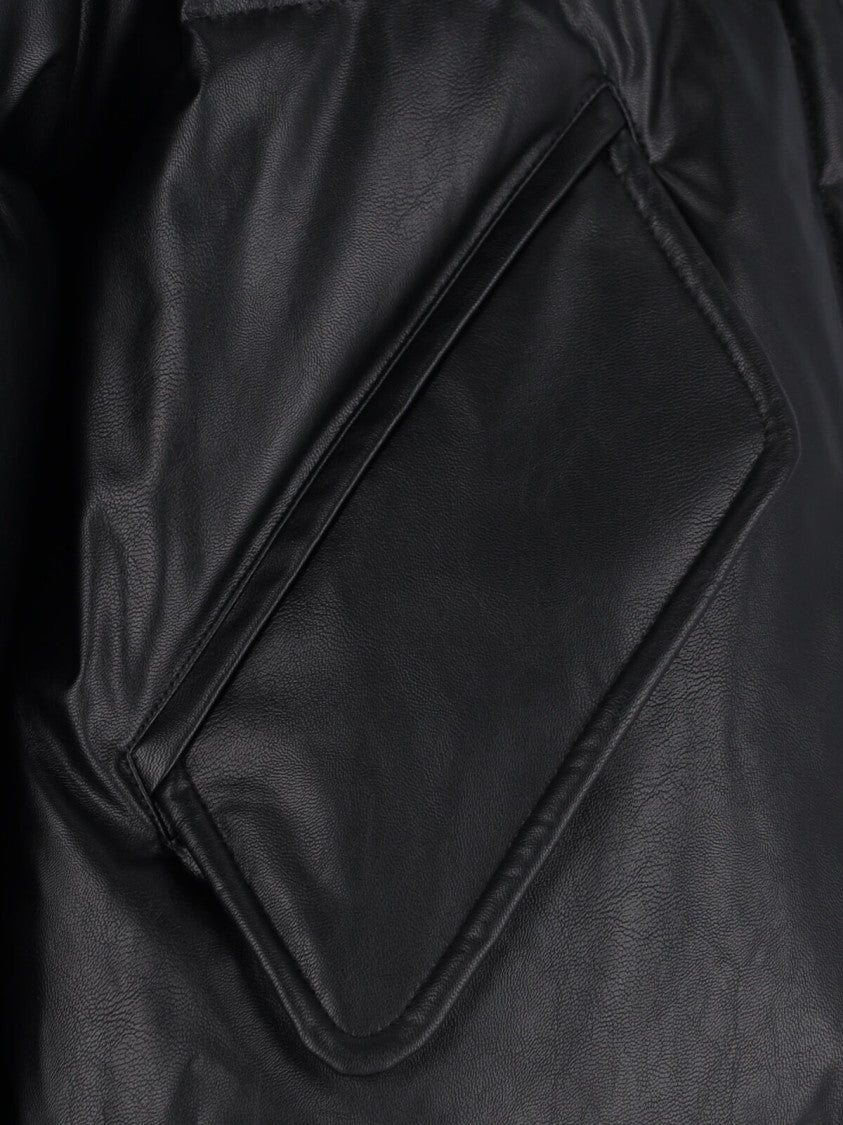 Mm6 By Maison Margiela 'Puffer' Zip Jacket – Black