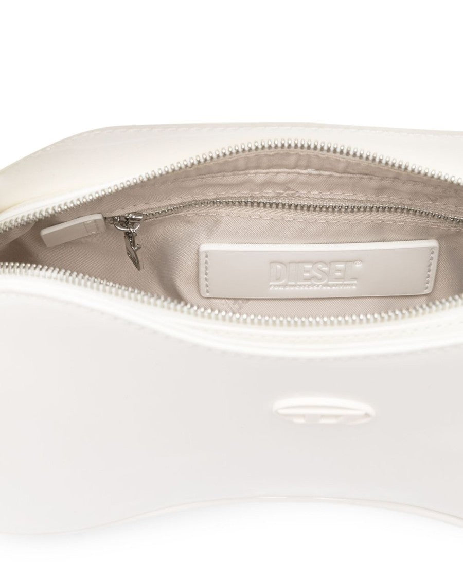 Diesel Play White Crossbody Bag