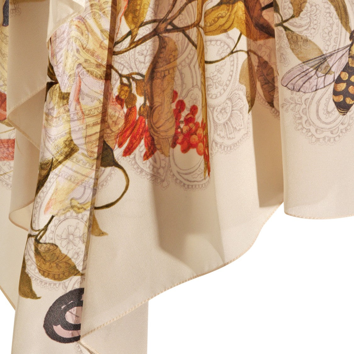 Etro White Silk Top