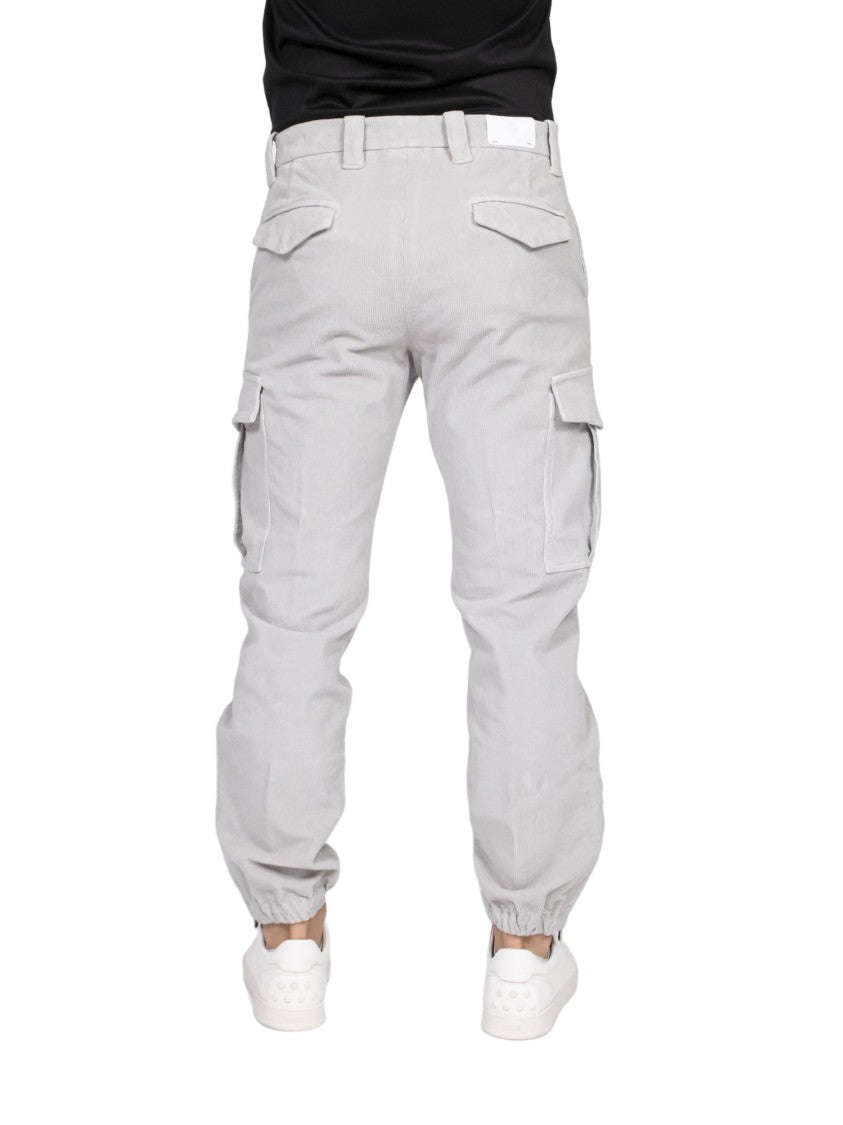 Eleventy Relaxed-Fit Tapered-Cuff Flap-Pocket Cargo Pants