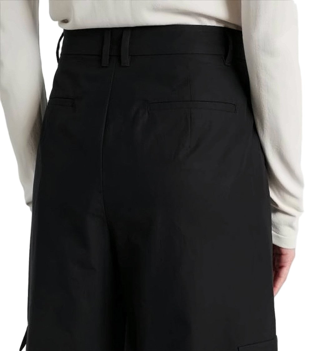 Max Mara High-Waisted Black Straight-Leg Pants