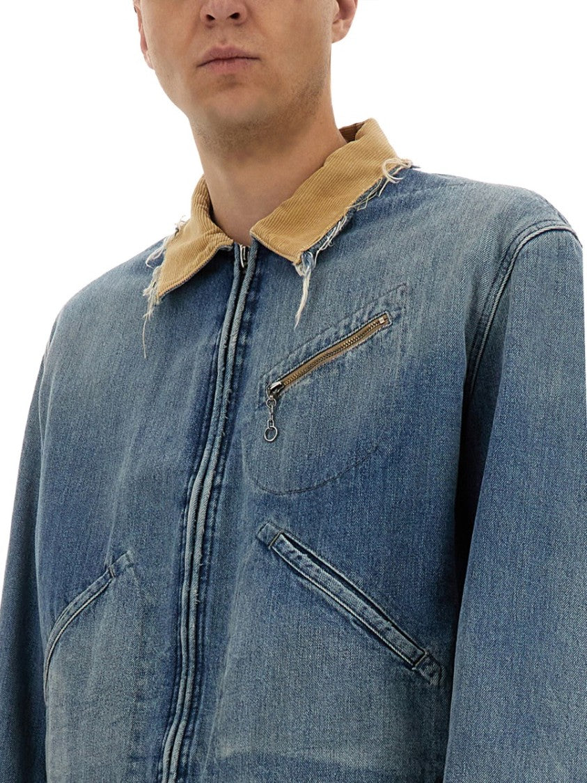 Maison Margiela Cropped Denim Jacket