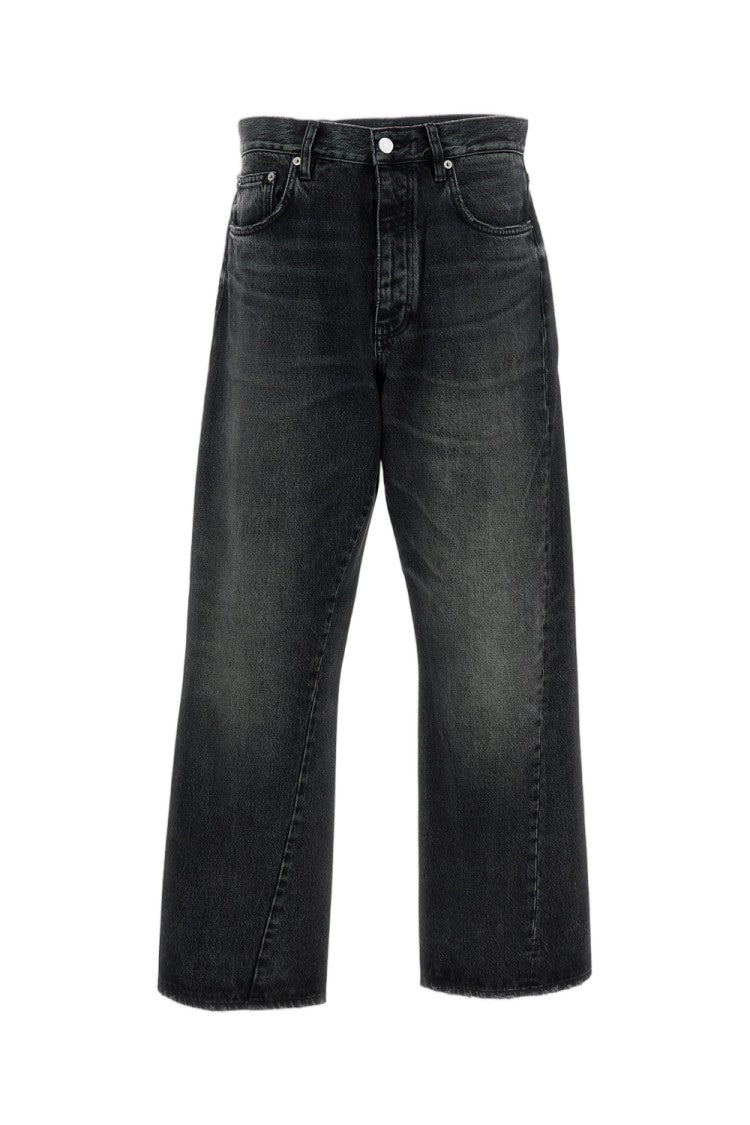 Sunflower Black Wide Twist Organic Jeans