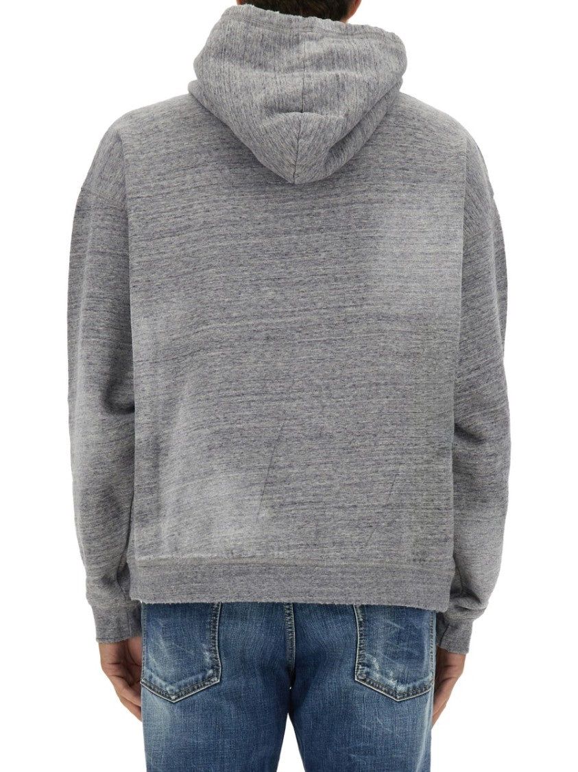 Dsquared2 Relaxed Fit Grey Sweatshirt