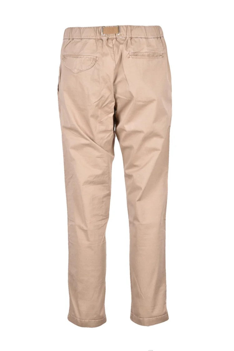 White Sand Stretch Trousers - Turquoise