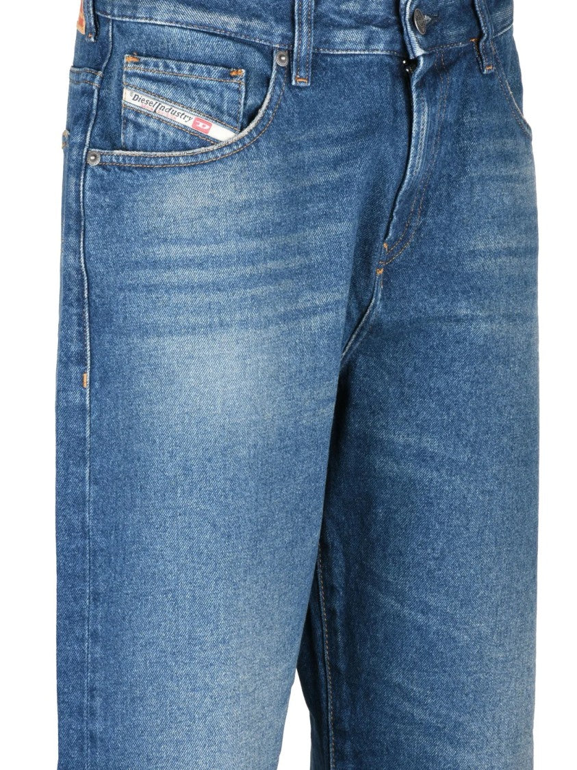 Diesel Diesel Reggy Straight Leg Jeans - Blue