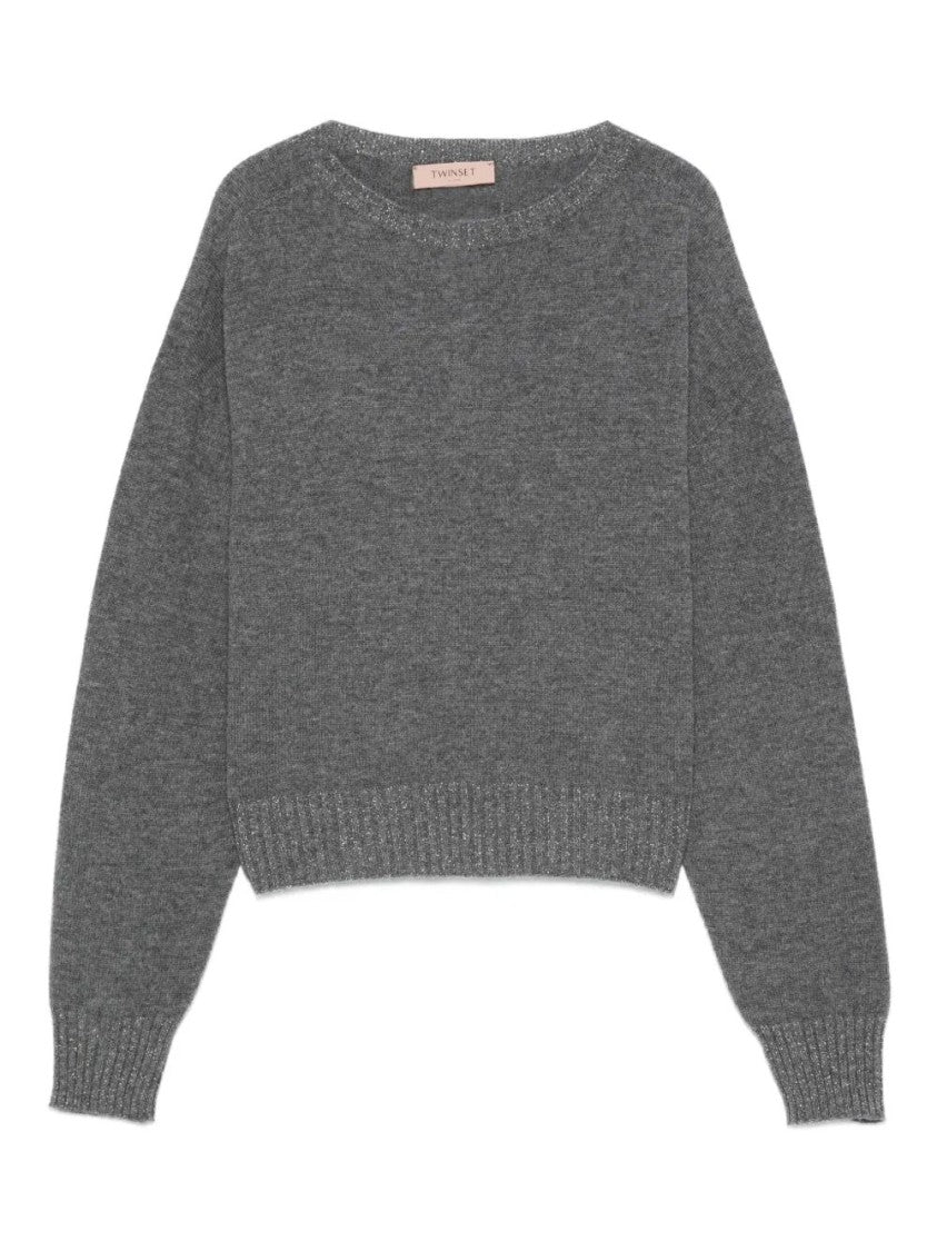 Twin-Set Soft Wool Blend Sweater