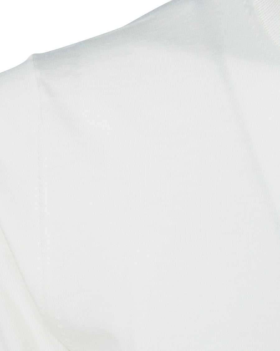 Paolo Pecora White Knit T-Shirt