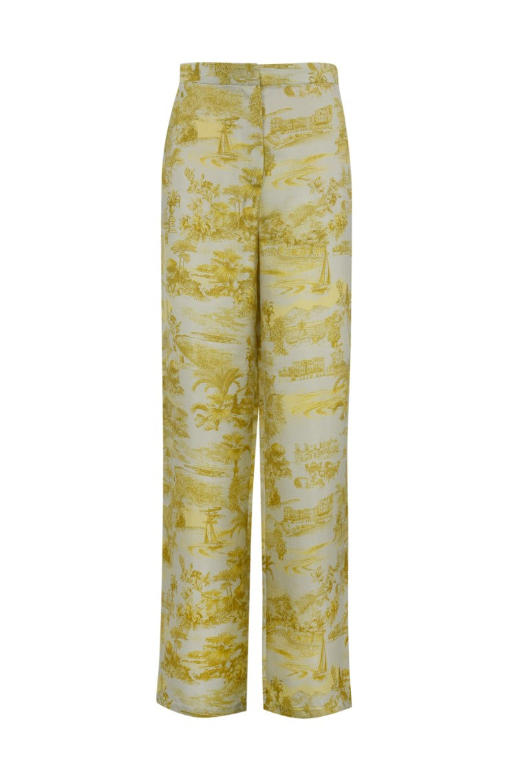Max Mara High-Waisted Wide-Leg Pants