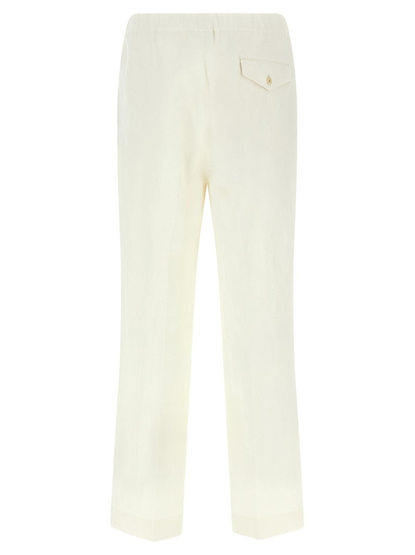 Auralee Oxford Fabric Trousers