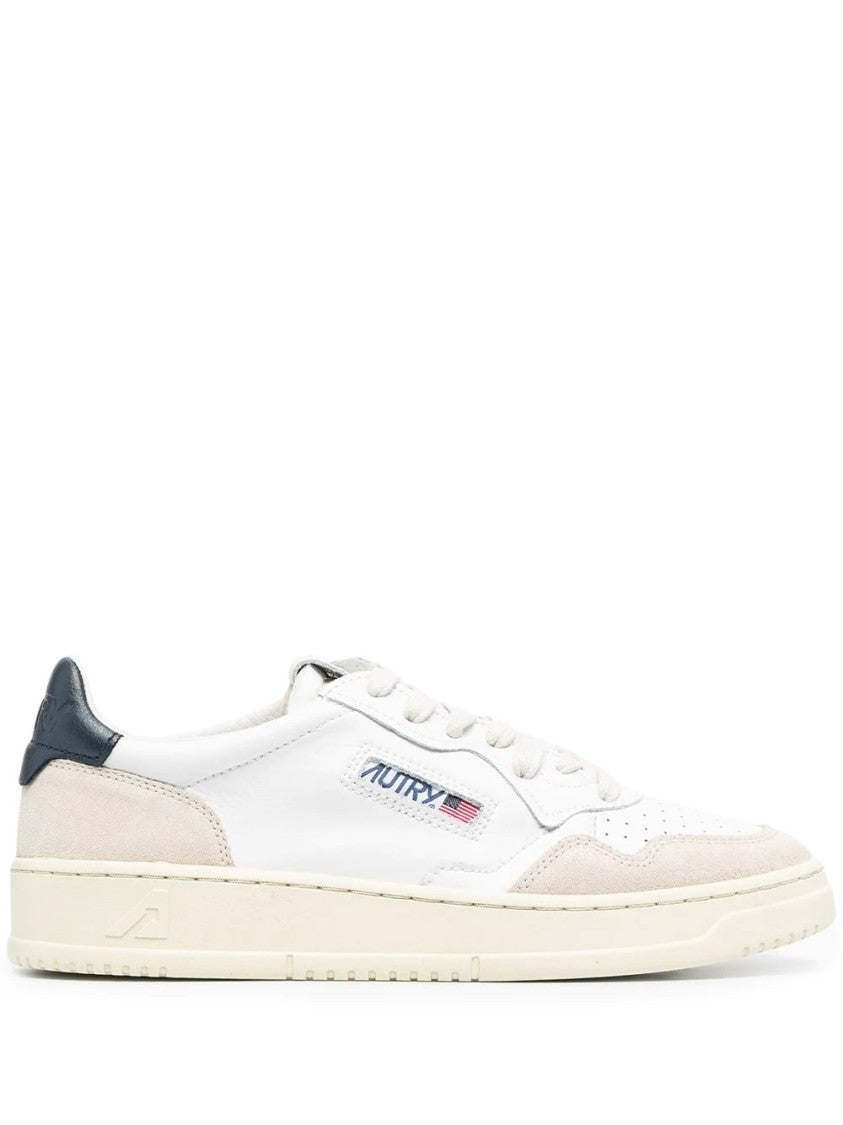 Autry White Low-Top Sneakers