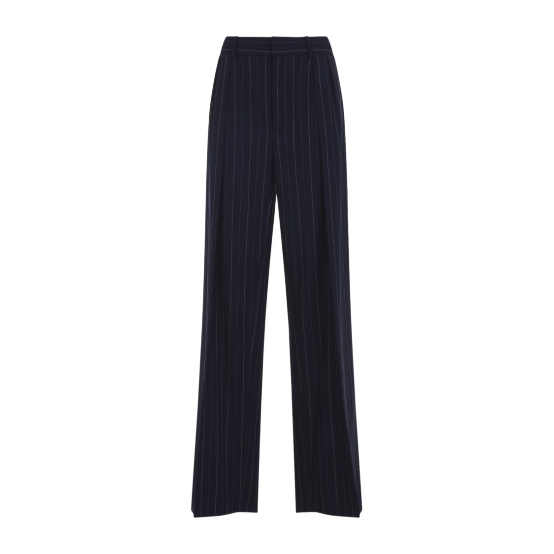 Polo Ralph Lauren Icon Navy Blue Wool Jody Pleated Pants