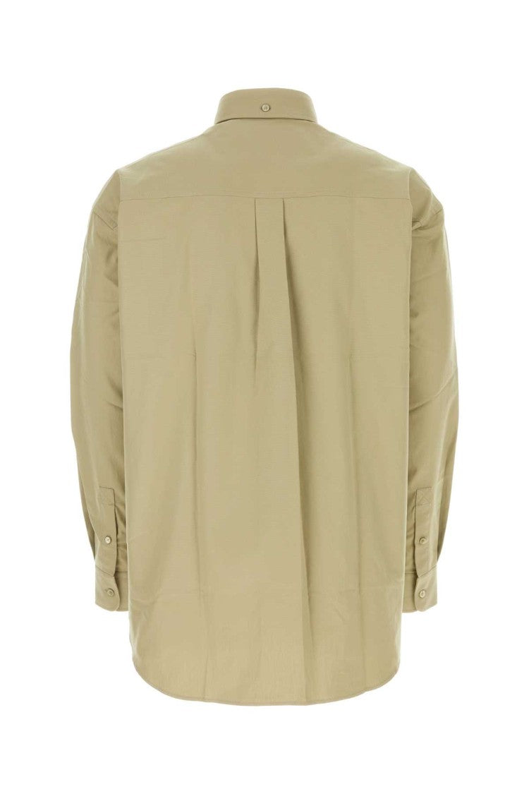 Burberry Army Green Oxford Shirt