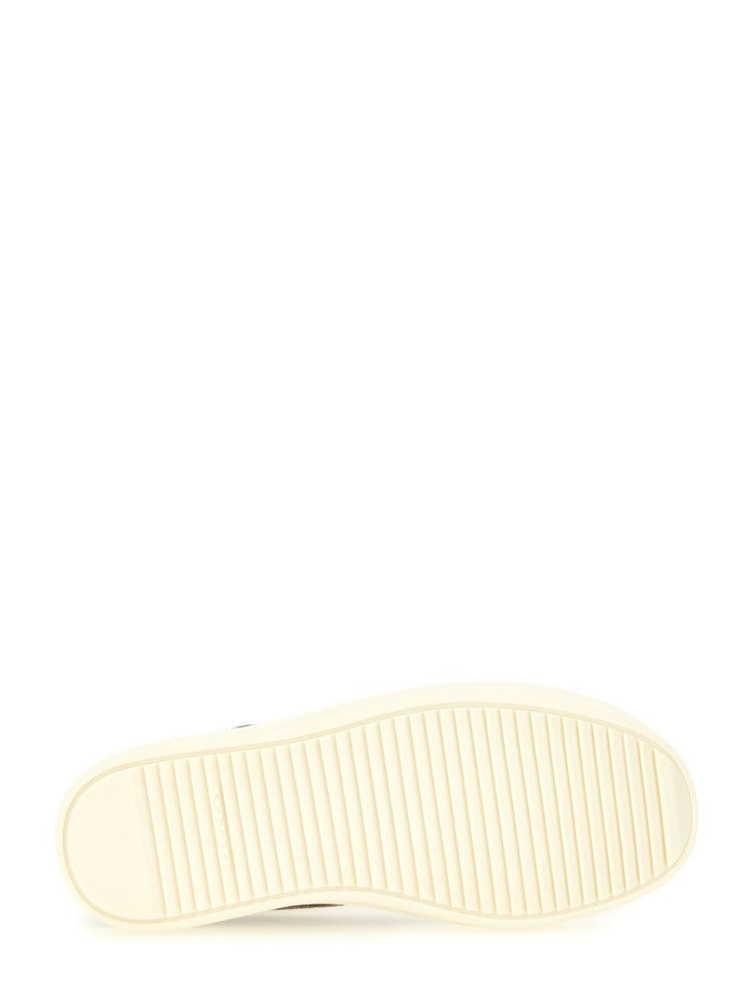 Drkshdw By Rick Owens Vintage-Inspired Low-Top Sneakers With Marbled Pattern