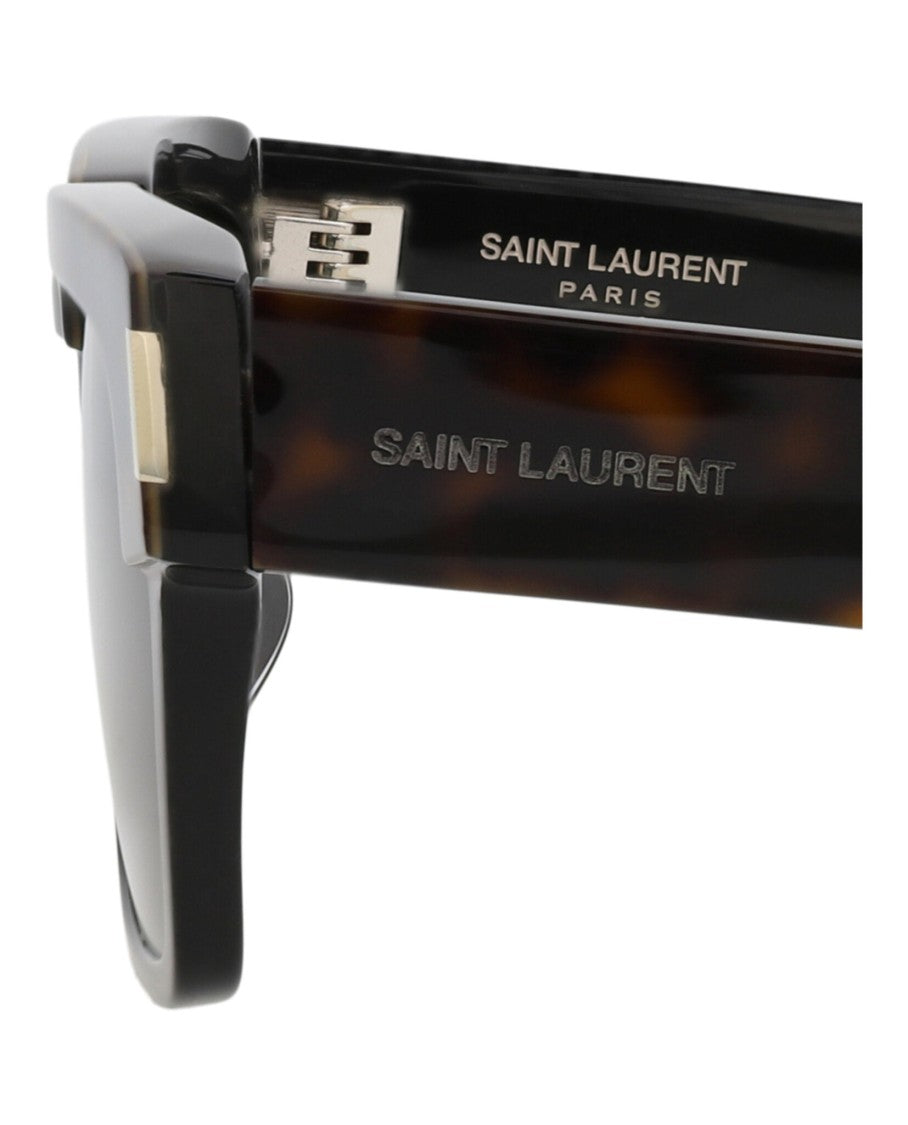 Saint Laurent Square-Frame Recycled Acetate Sunglasses