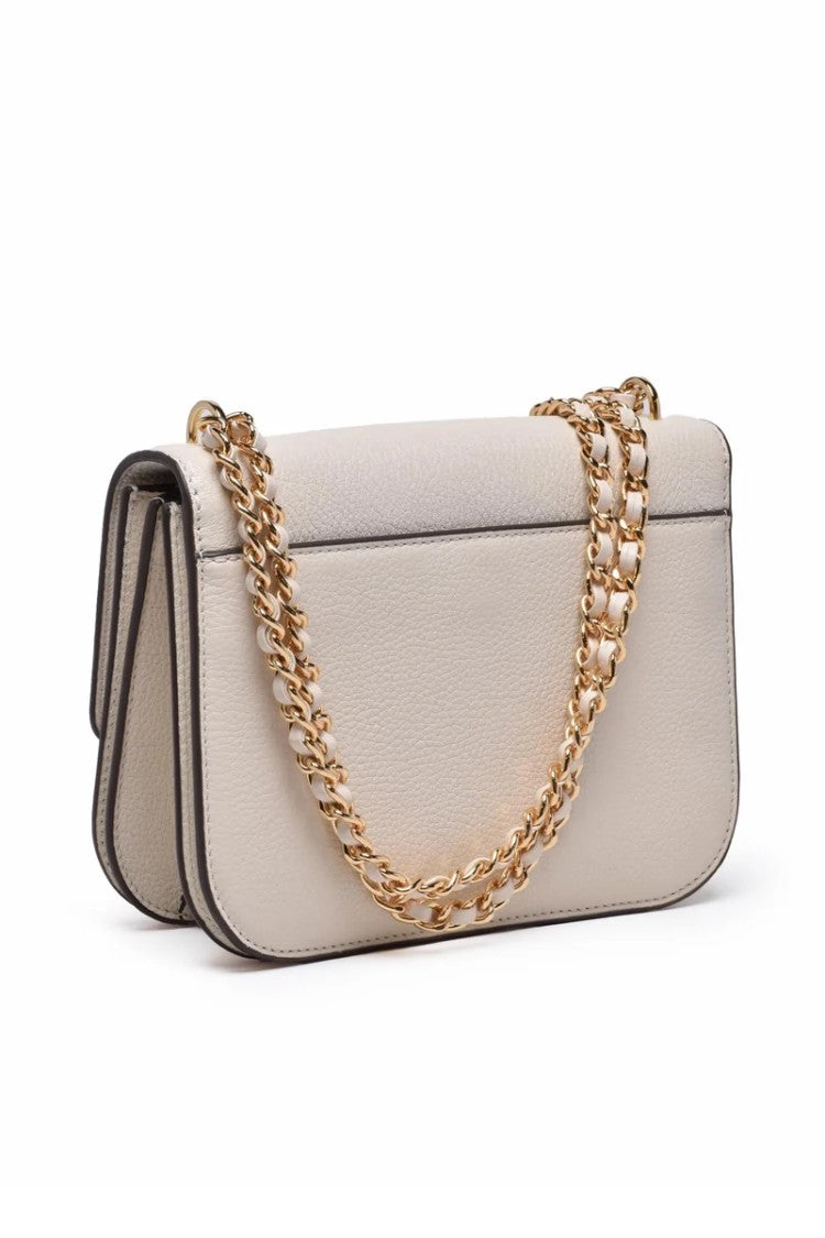 Tory Burch Britten Adjustable Small Shoulder Bag - White