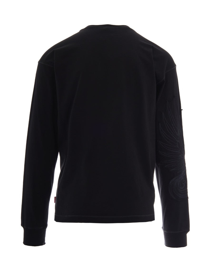 Diesel Off Black Norm Cotton T-Shirt