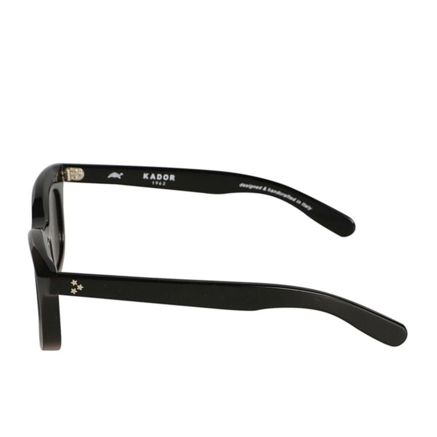 Kador Joy Bold Rectangular Sunglasses With Reflective Blue Lenses