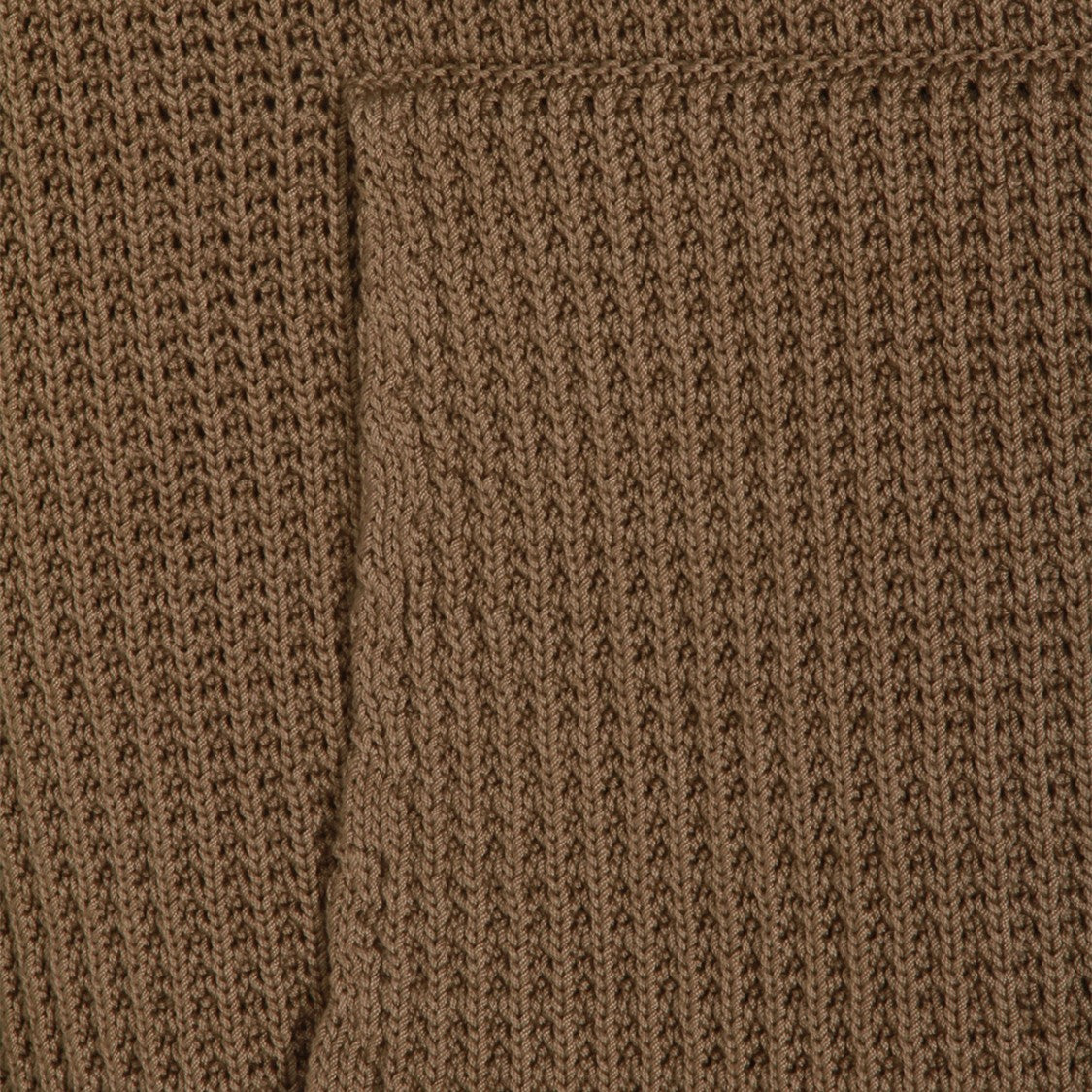 Golden Goose Brown Hooded Knitwear With Kangaroo Pocket