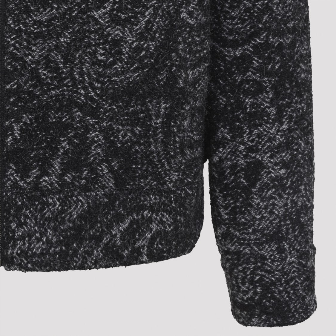 Etro Paisley Pattern Wool Blend Jacket With Tailored Fit