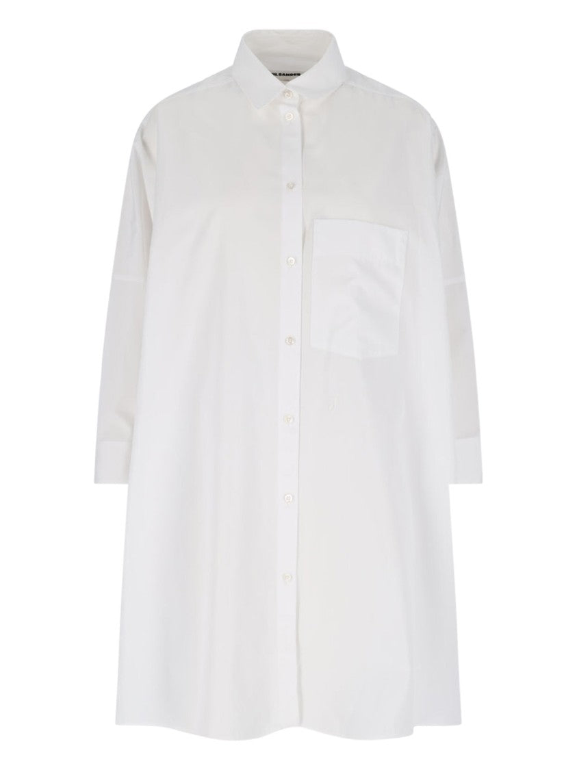 Jil Sander "Sunday" Oversized Shirt – White
