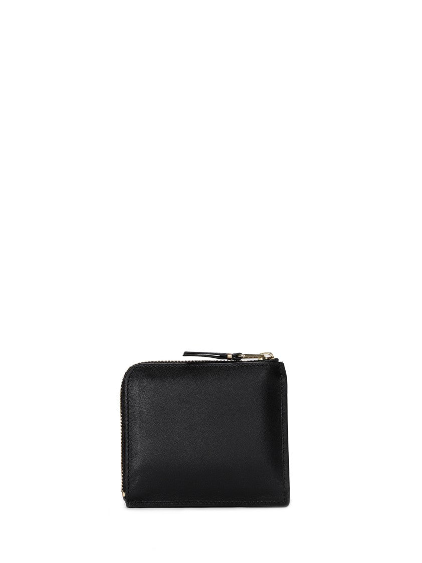 Comme Des Garçons Black Cowhide Leather Outside Pocket Accessory