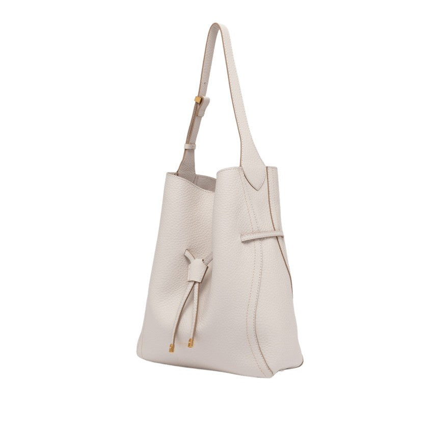 Gianni Chiarini Spacious Double Leather Shoulder Bag