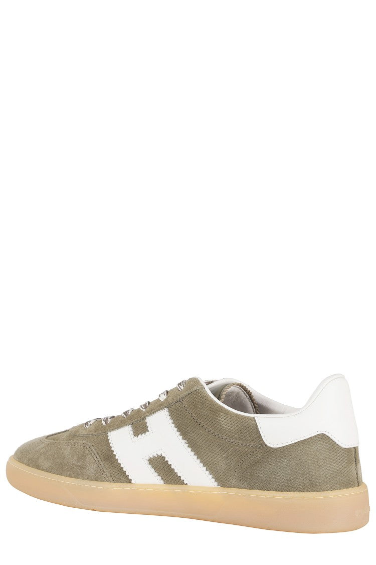 Hogan Brown Cool Laced Suede Sneakers