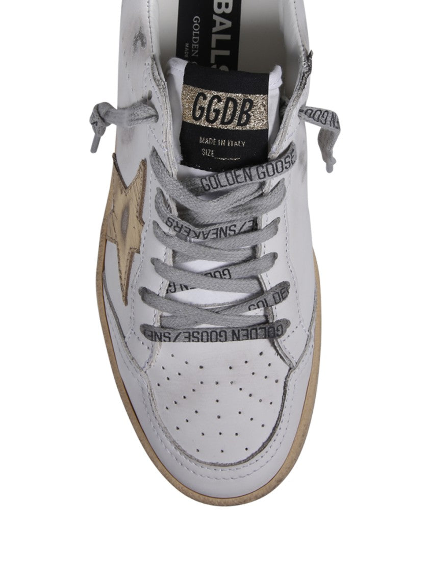 Golden Goose Ballstar Leather Sneakers