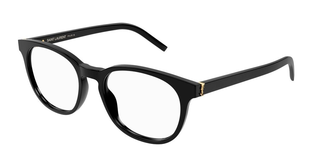 Saint Laurent Eyeglasses Sl M111 001 Black Black Transparent 52/18/145