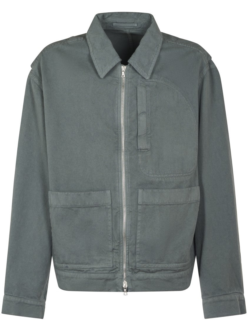 Dries Van Noten Relaxed Fit Grey Jacket