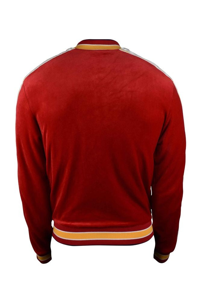 Casablanca Casablanca Red Cotton Velvet Tracksuit Jacket