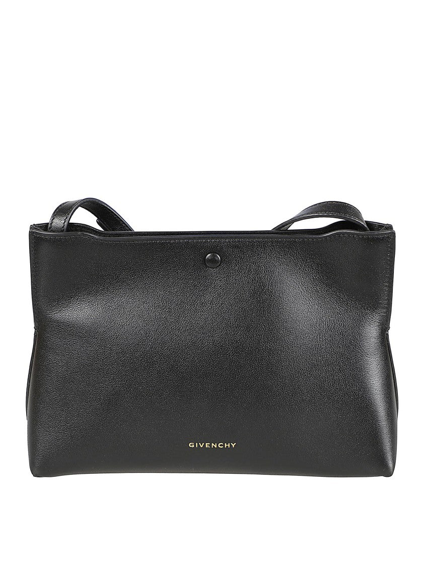 Givenchy Sleek Black Leather Day Clutch Bag