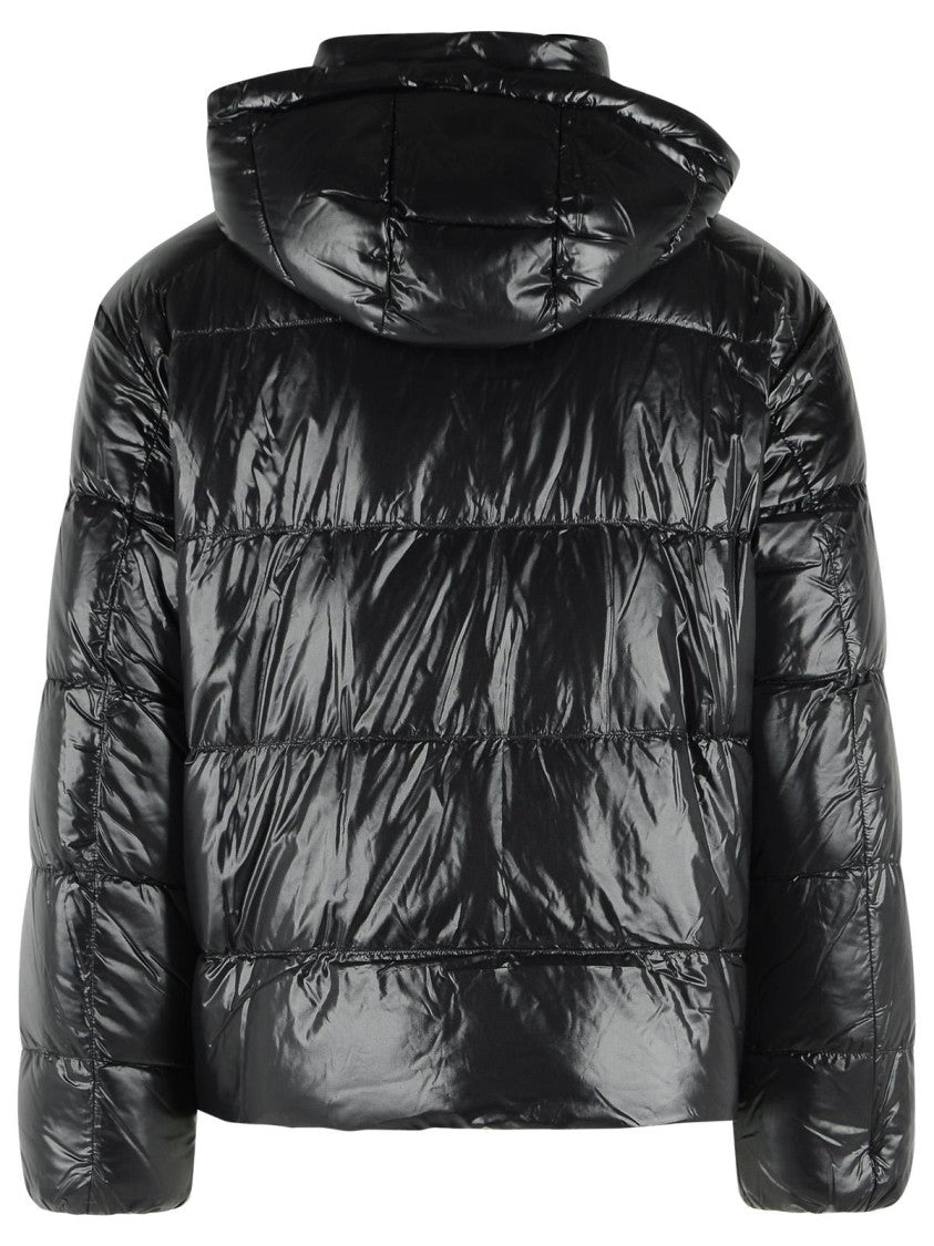Moose Knuckles 'King' Reversible Black Nylon And Polyester Down Jacket