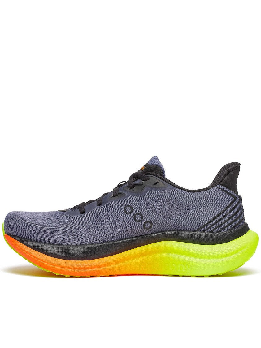 Saucony Dynamic Gradient Running Sneakers With Breathable Mesh Upper