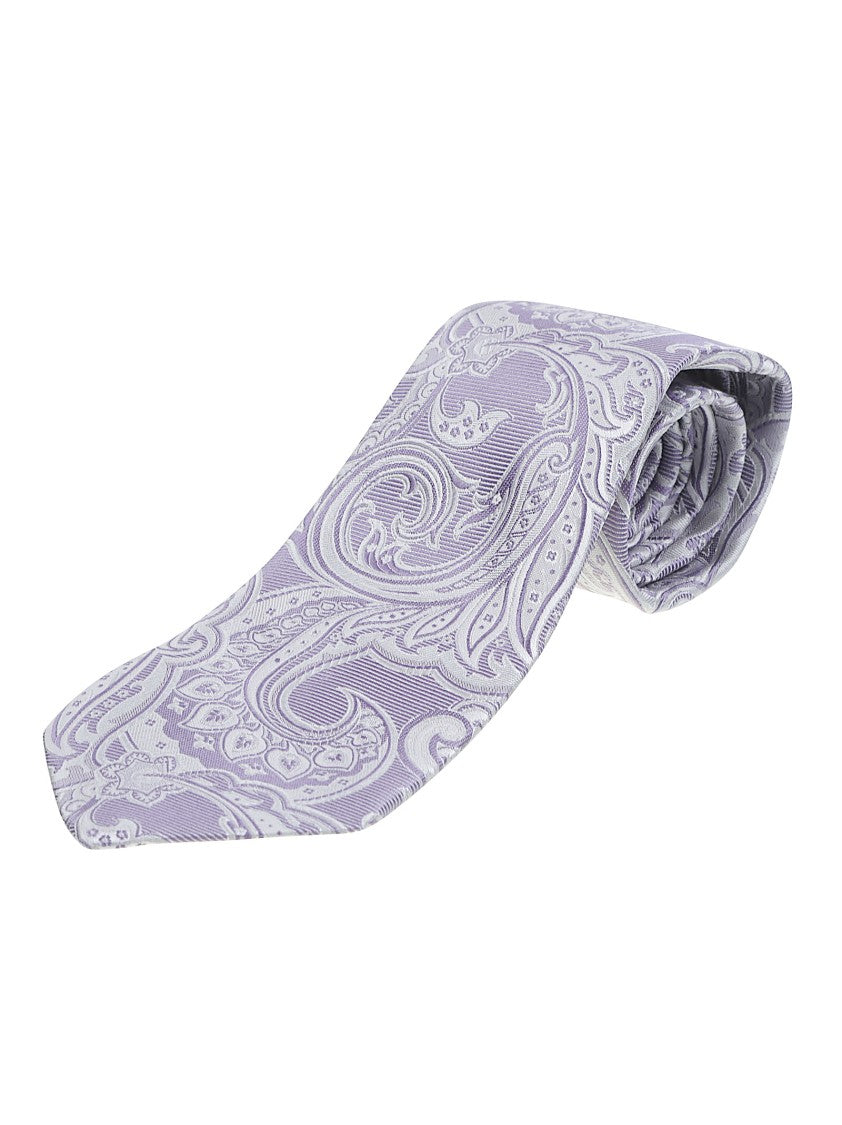 Etro Paisley Silk Intricate Tie