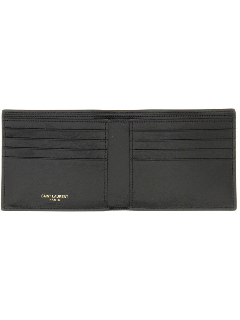 Saint Laurent "Cassandras East/West" Tiny Wallet