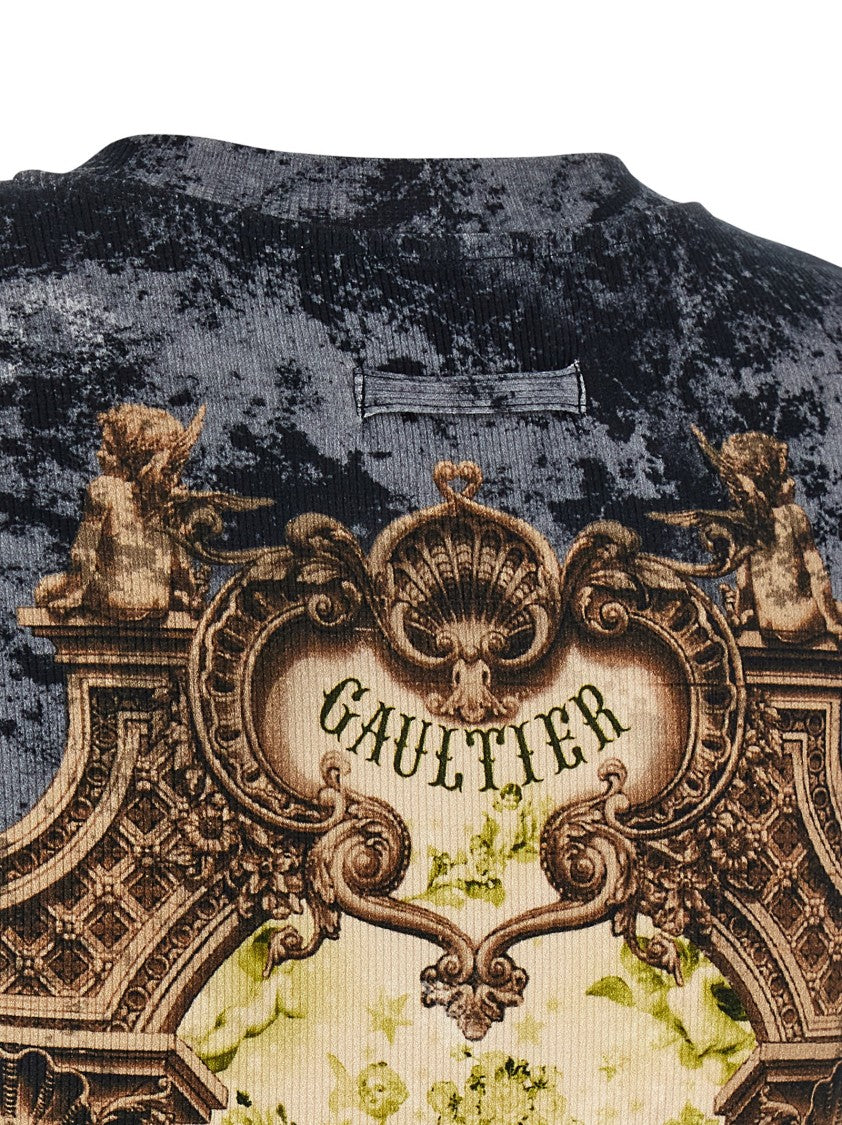 Jean Paul Gaultier 'The Blue Médaillon' T-Shirt