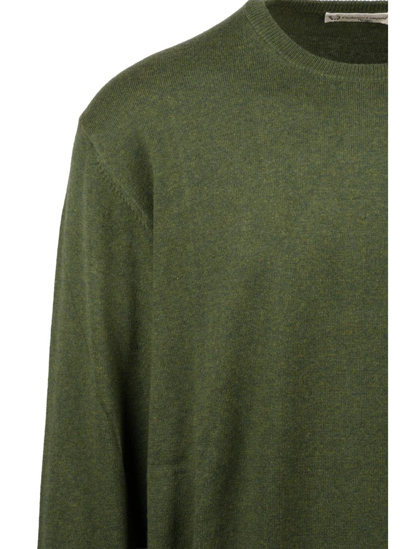 Cashmere Company P. Crewneck Sweater In Soft Cotton-Cashmere Blend