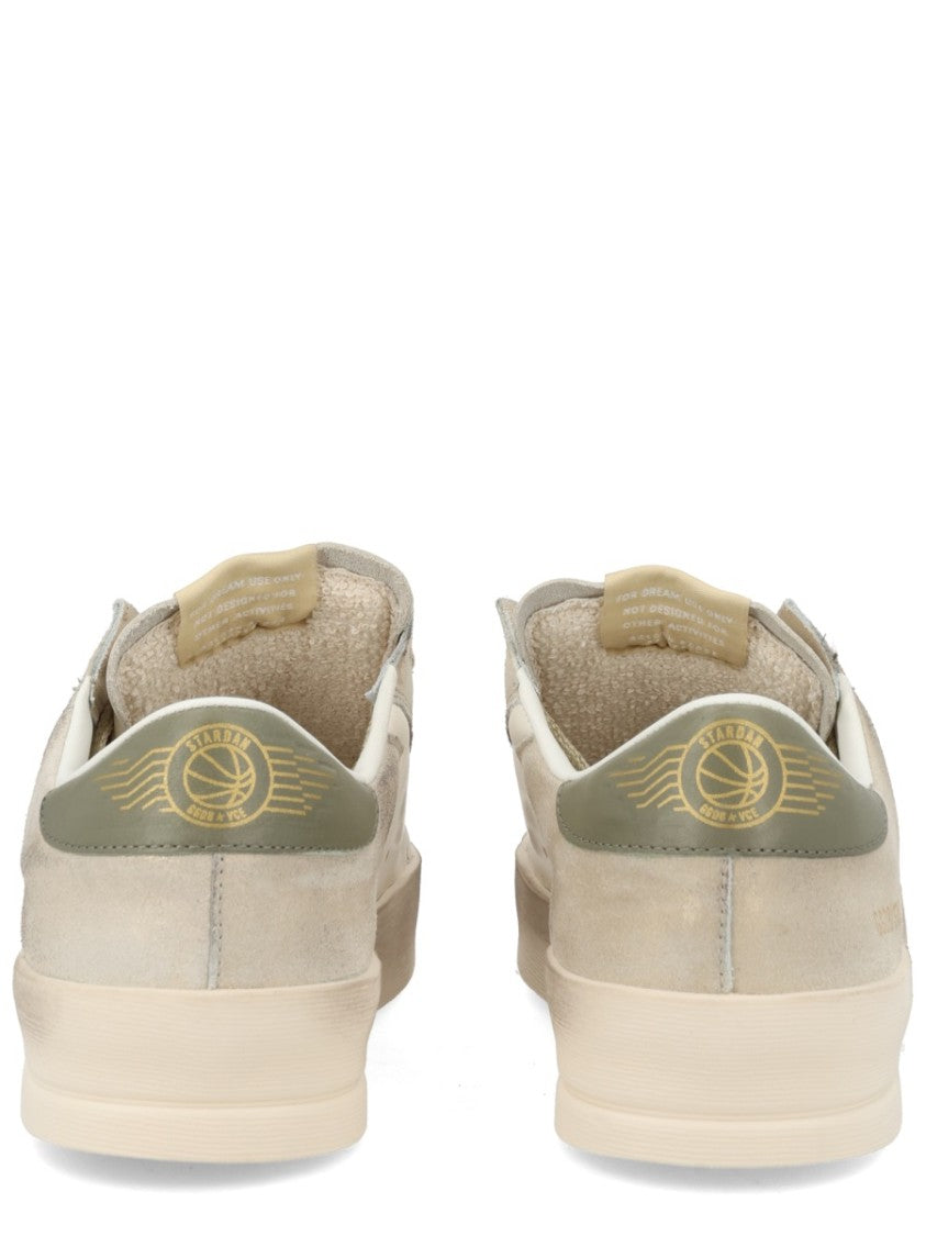 Golden Goose Stardan Leather Star Applique Sneakers
