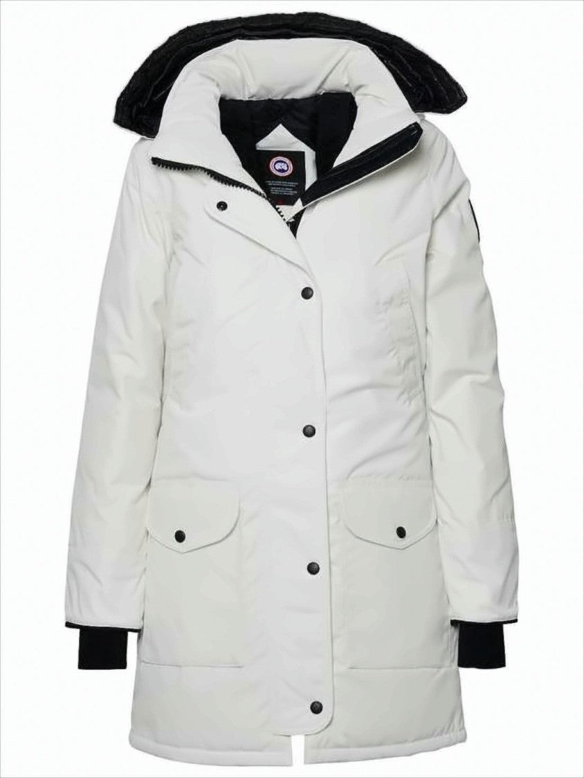 Canada Goose Longline Padded Parka With High Collar