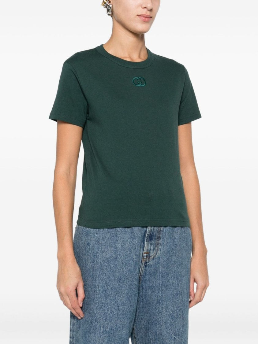 Gucci Cropped Cotton T-Shirt