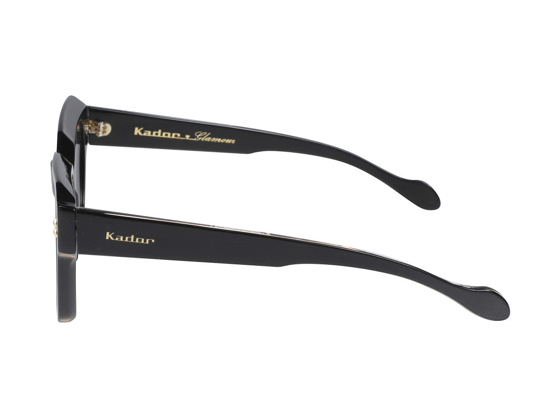 Kador Gold Kallima Glamour Oversized Square Sunglasses