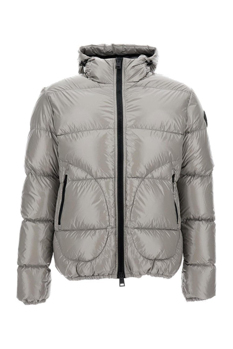 Herno High Neck Hooded Bomber Jacket