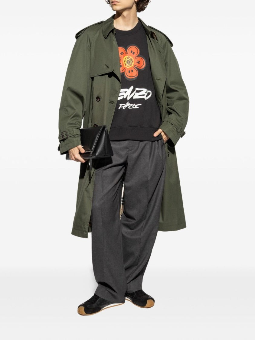 Kenzo Black Signature Boke Flower Sweater