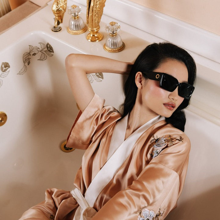 Linda Farrow Nieve Rectangular Sunglasses I