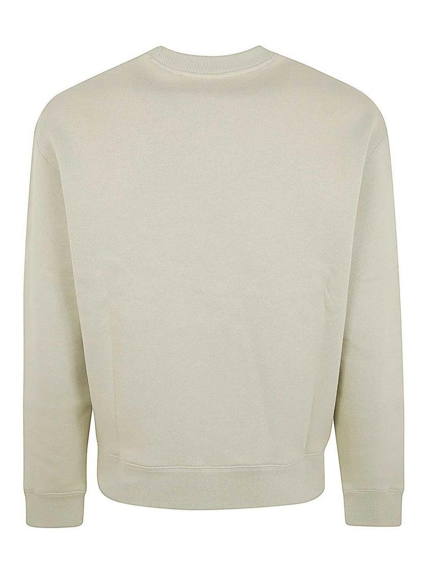 Maison Kitsuné Crewneck Sweatshirt With Embroidered Fox Emblem