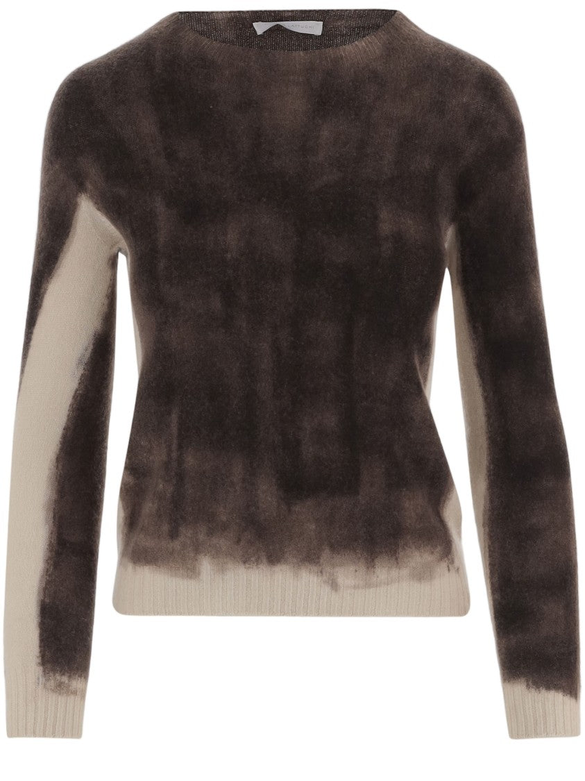 Oliver Lattughi Cashmere Sweater With Two-Tone Gradient Effect
