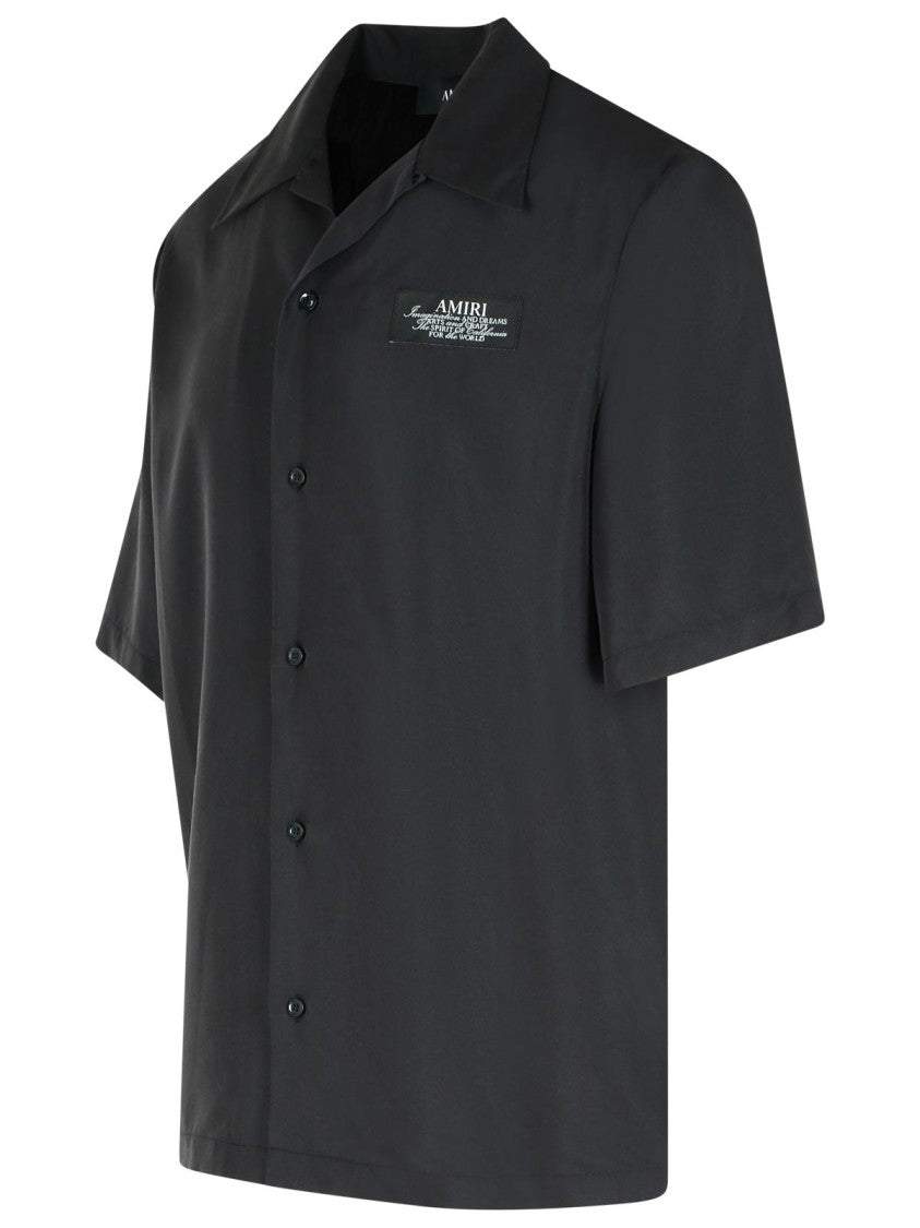 Amiri Spirit' Black Modal Blend Shirt