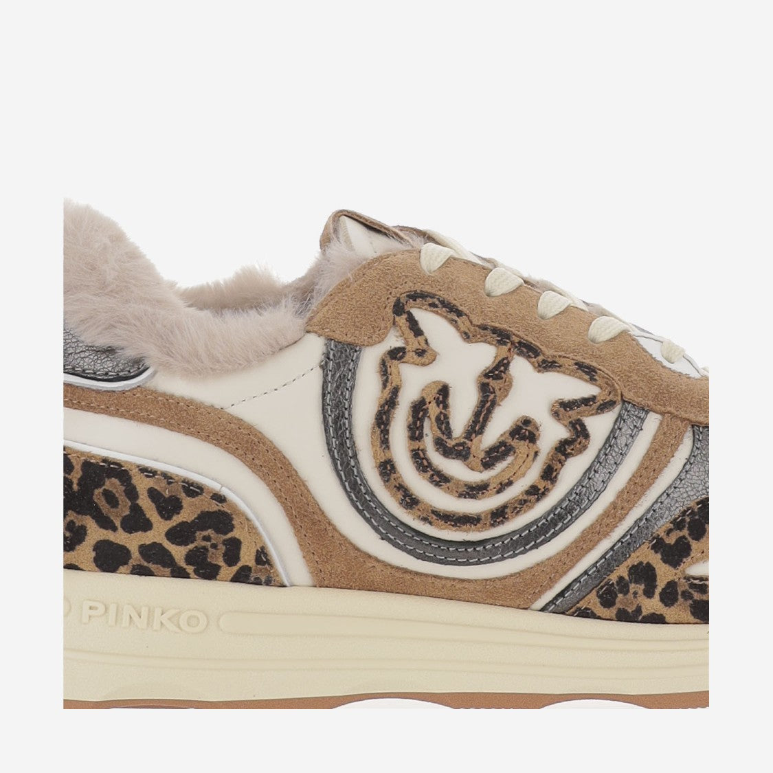 Pinko Zoe 01 Leather Sneakers